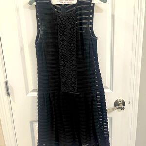 Elegant Black Sleeveless Dress